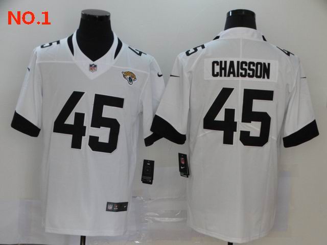 Men's Jacksonville Jaguars #45 K Lavon Chaisson Jerseys-3